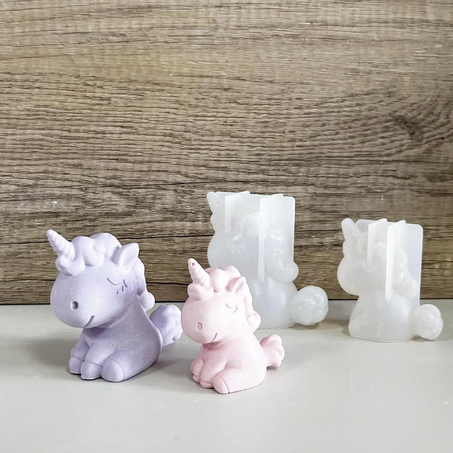 Soap Making Utensils - 3D Geometrische Silikon Einhorn Katze Hirsch