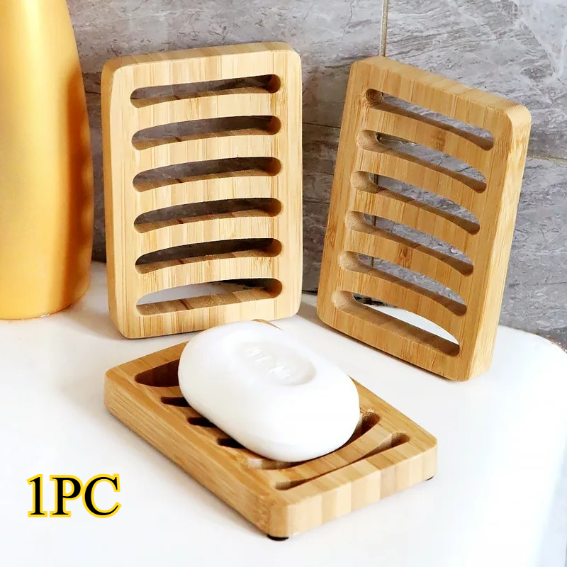 Soap Making Supplies Australia - Bambus-Seifenablage aus Holz, schimmelhemmend, mit Abfluss,