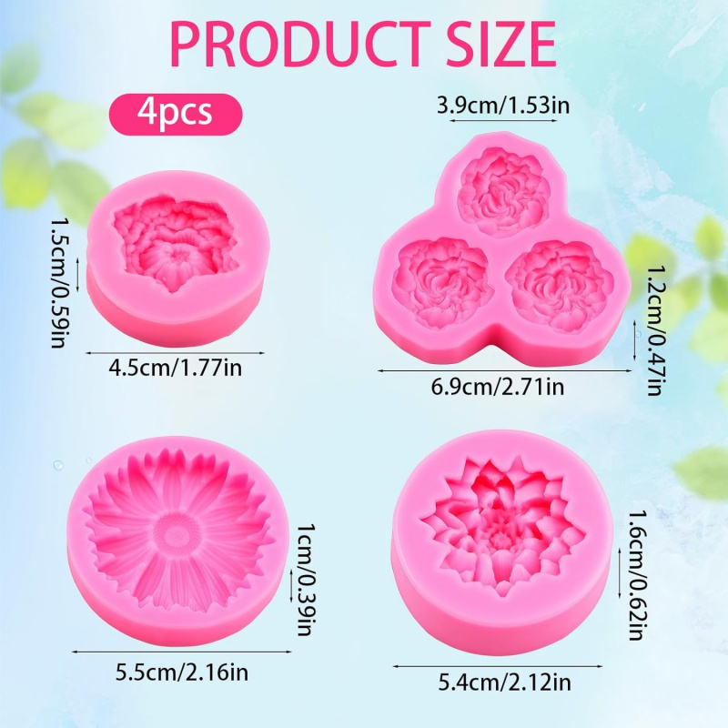 6-Loch-3D-Blumen-Silikonformen – Soap Making Kit Amazon Bewertung und Preis