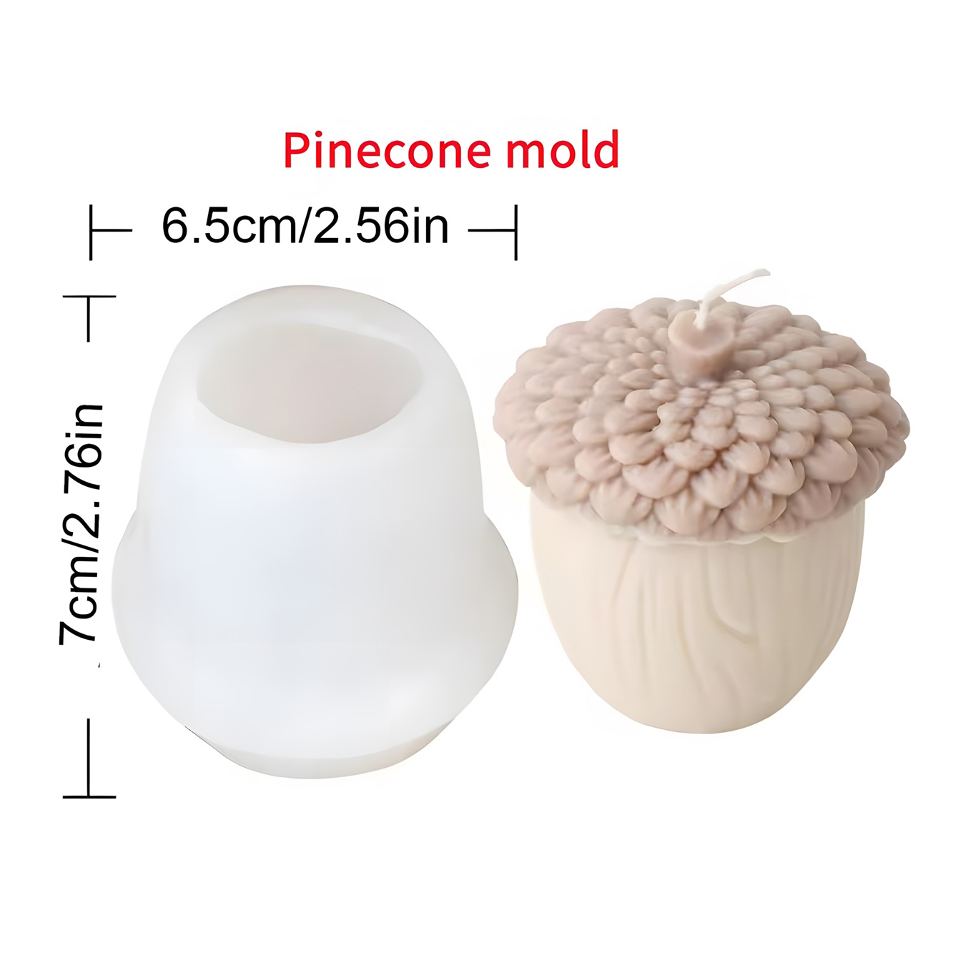 3D Tannenzapfen Haselnuss Sili – Soap Making Utensils Bewertung und Preis