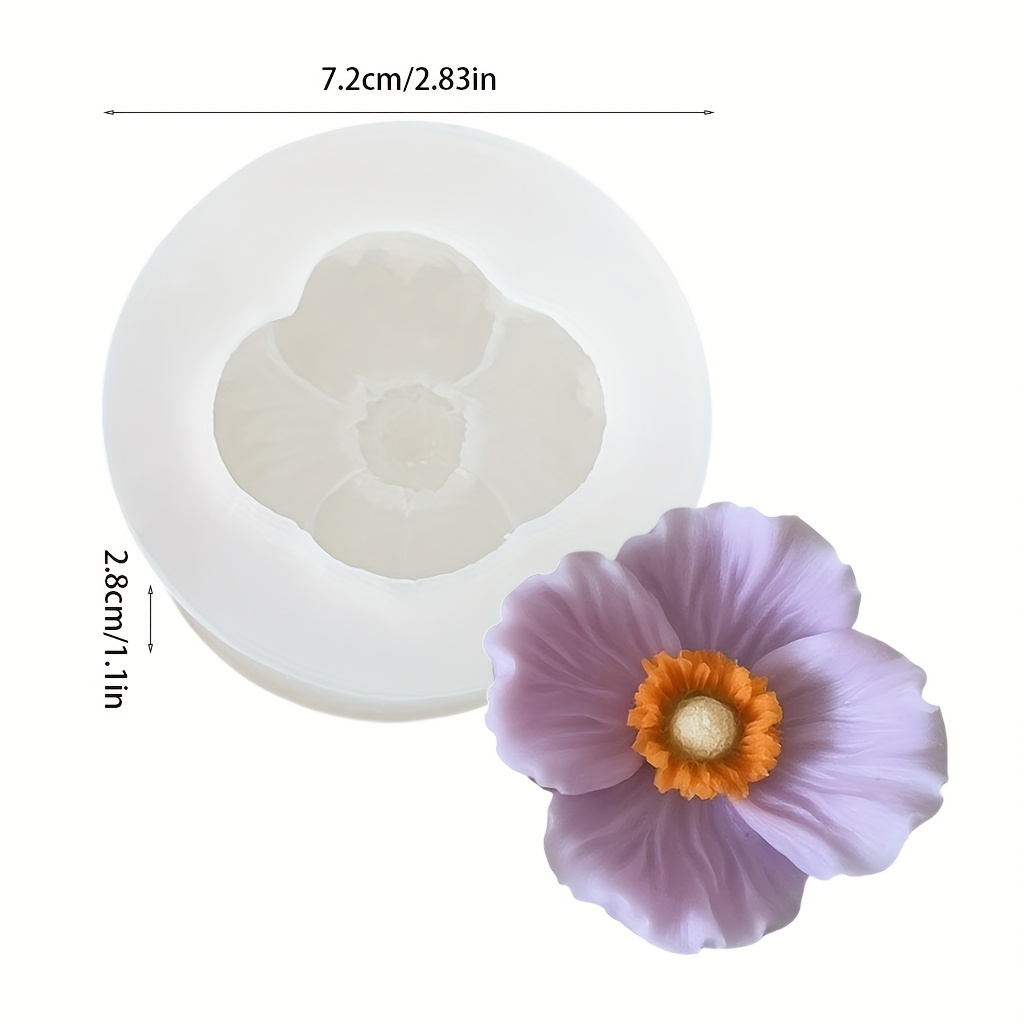 Blumen-Silikonform für Kerzen, – Soap Making Gifts Bewertung und Preis