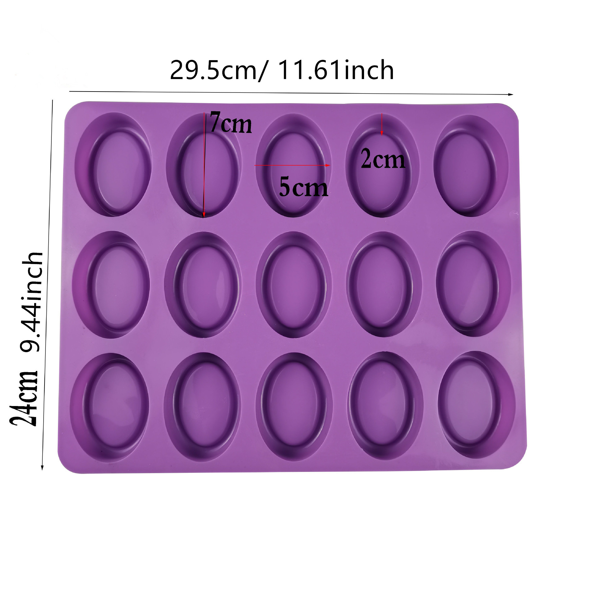 Silikon ovale Seifen formen 15 – Soap Mold Silicone Loaf Bewertung und Preis