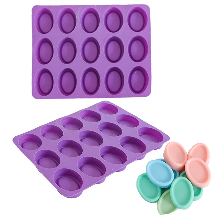 Silikon ovale Seifen formen 15 – Soap Mold Silicone Loaf Bewertung und Preis