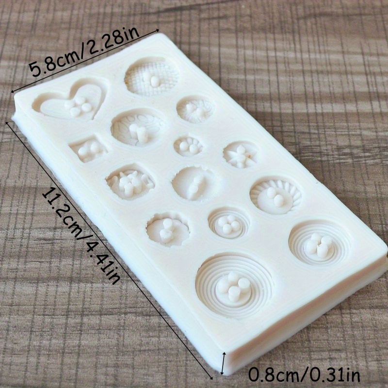 Knopfförmige Silikonform für S – Soap Making Supplies Australia Bewertung und Preis