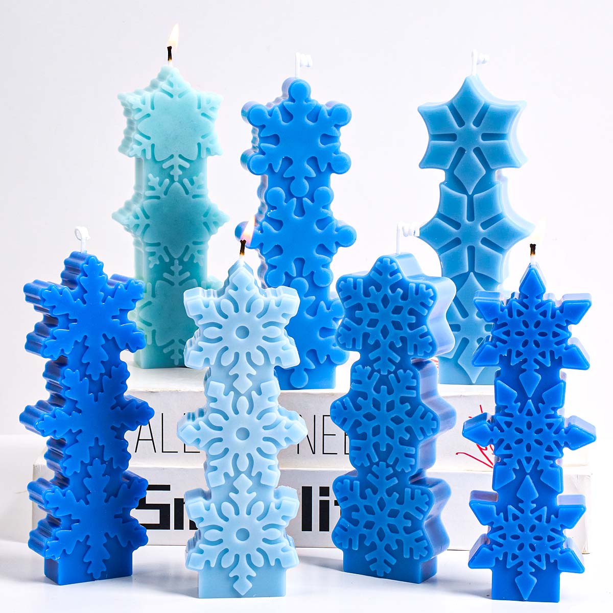 Weihnachten Schneeflocke Kerze – Soap Making Gifts Bewertung und Preis