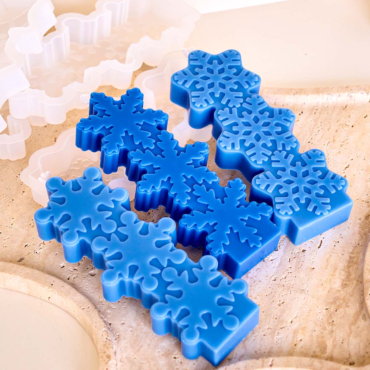 Weihnachten Schneeflocke Kerze – Soap Making Gifts Bewertung und Preis