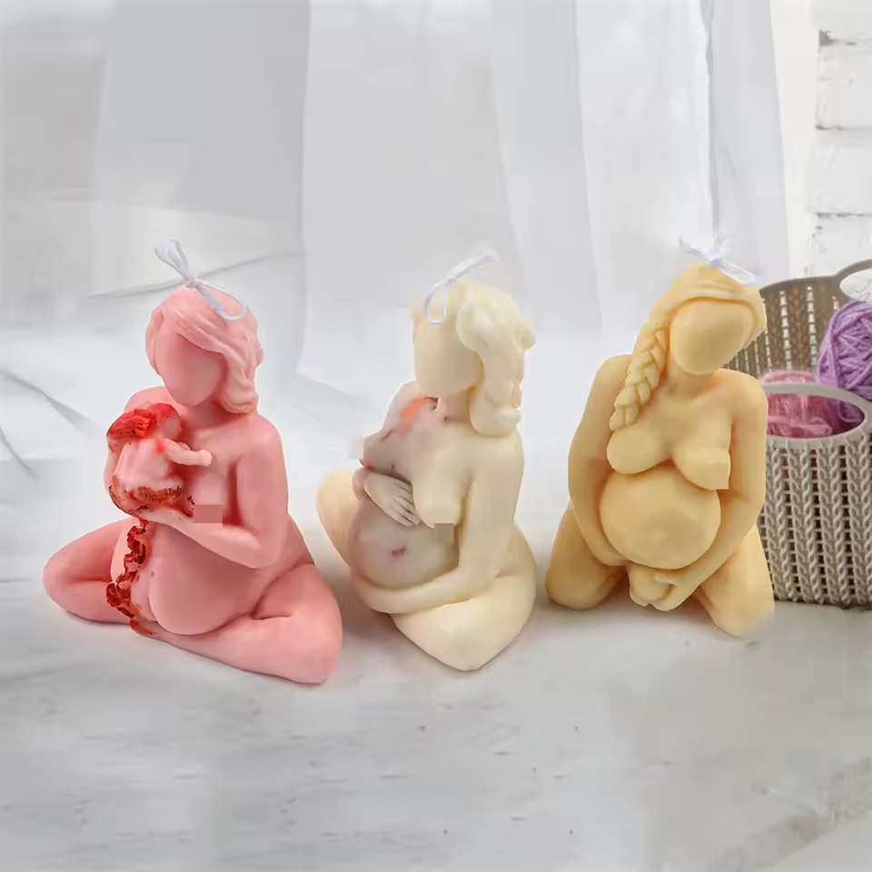 3D Mutter-Baby Silikon-Kerzenf – Soap Mold Silicone Loaf Bewertung und Preis