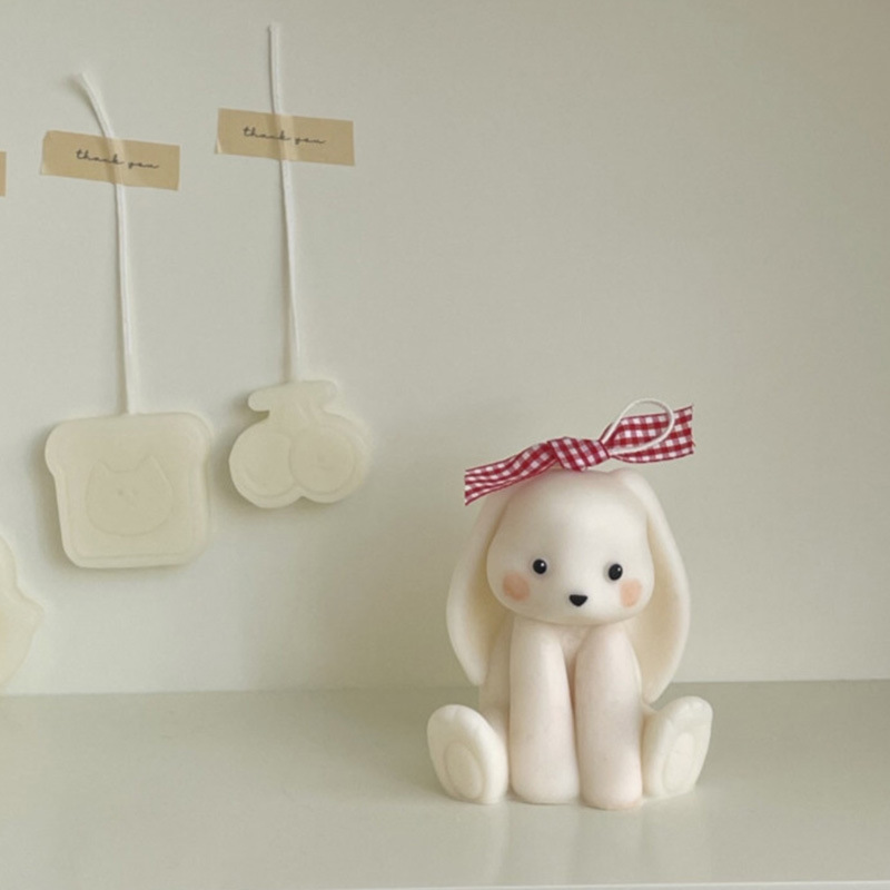 Sitzende Kaninchen-Silikon-Ker – Soap Making Supplies Australia Bewertung und Preis