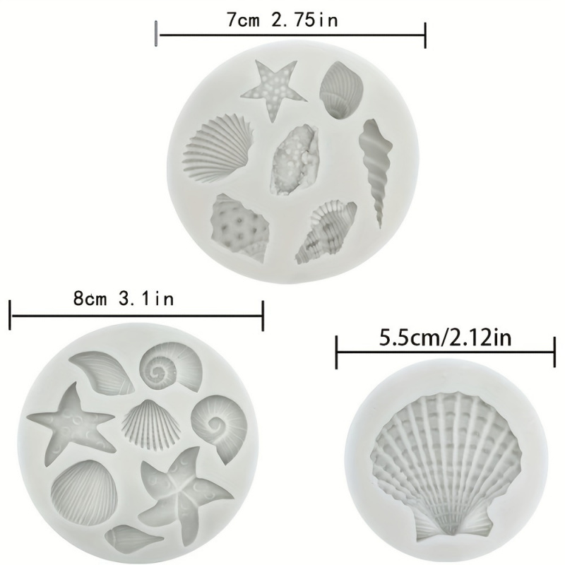 3 Stück/Set, Muschelformen-Set – Soap Making Kit Amazon Bewertung und Preis