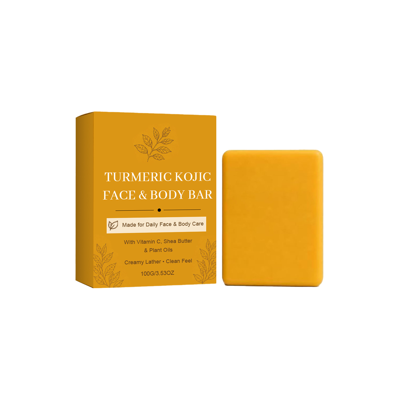 Kurkuma-Kojisäure-Handseife, P – Castor Oil Soap Bewertung und Preis